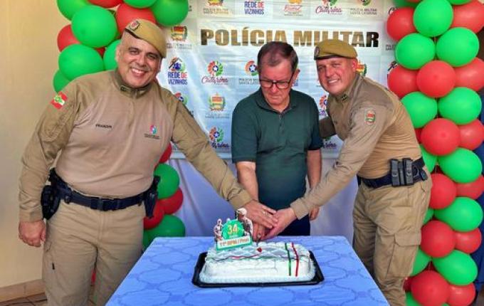 11º BPM/Fron completa 34 anos em São Miguel do Oeste
