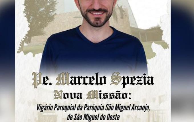 Arcebispo anuncia novo vigário para São Miguel do Oeste a partir de fevereiro de 2026