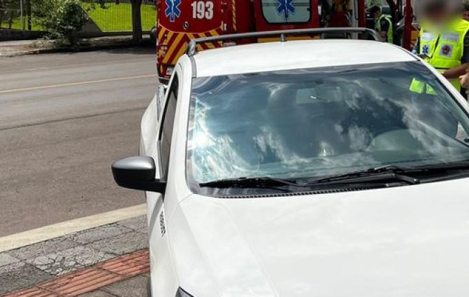Atropelamento deixa mulher ferida no Bairro São Luiz, em SMO