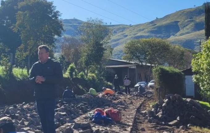 São José do Cedro investe mais de 460 mil reais em segunda etapa da obra de calçamento