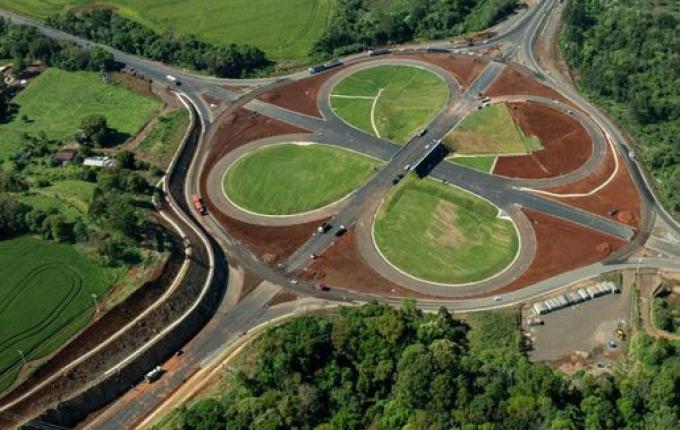 Trânsito muda no elevado da BR-282 com BR-158 a partir desta quarta