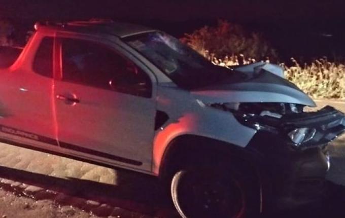 Idoso morre em colisão entre moto e picape em Palma Sola