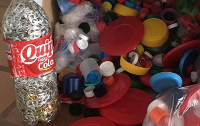 Projeto de recolha de tampinhas será ampliado em Iporã do Oeste