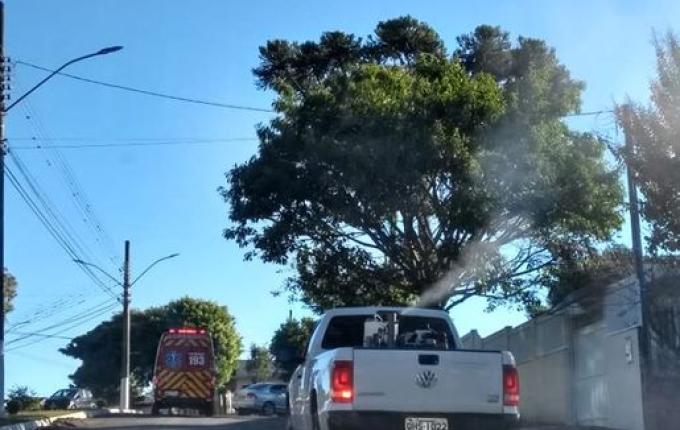 Regional da Saúde realiza ciclos de “fumacê” em São José do Cedro