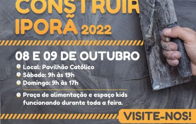 2ª Expo Construir será realizada neste fim de semana em Iporã do Oeste