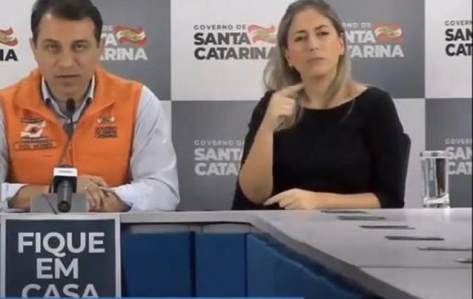 VÍDEO: Governo de SC confirma prorrogação de decreto para mais 7 dias