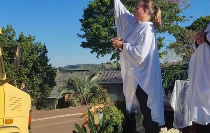 Comunidade católica de Princesa promove benção dos veículos