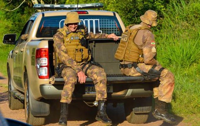 Polícia Militar de Barra Bonita realiza buscas por foragido no município