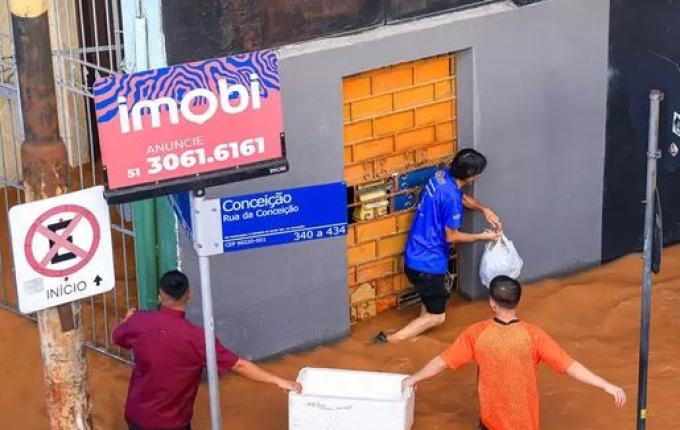 Rio Grande do Sul tem 616 mil pessoas fora de casa pela calamidade