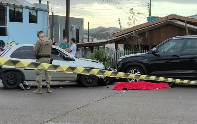 Motociclista morre após colisão com motorista embriagado em Chapecó