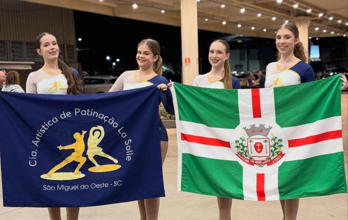 São Miguel conquista bronze no Troféu Brasil de Patinação Artística