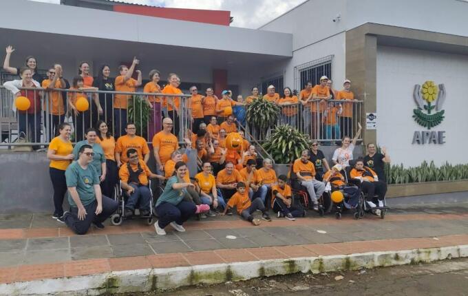 Caminhada da APAE reúne comunidade e reforça mensagem de inclusão em São José do Cedro