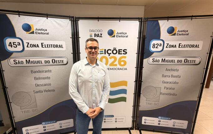 Justiça Eleitoral realiza conferência das urnas eletrônicas em São Miguel do Oeste