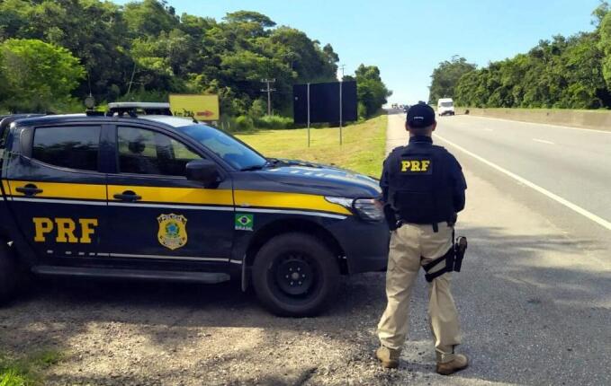 PRF reforça orientações para romeiros na BR-163 durante a Romaria de Caravaggio