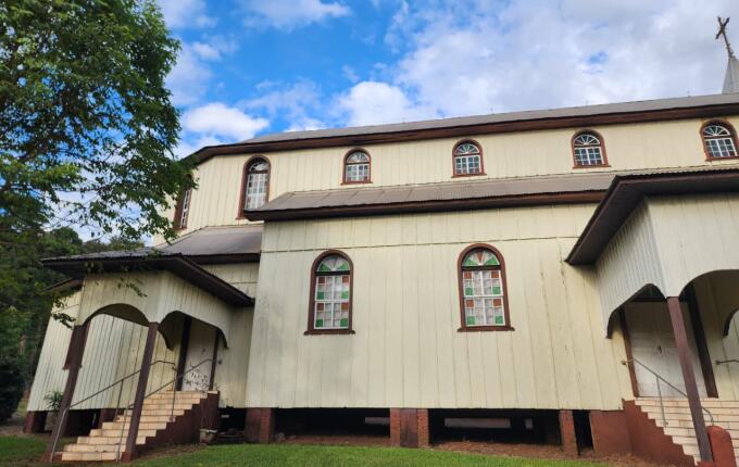 Comunidade faz campanha para reformar igreja histórica de Itapiranga