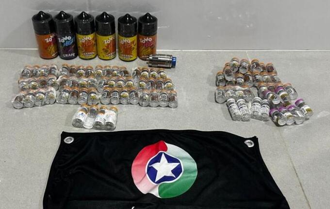 PMR apreende medicamentos ilegais e eletrônicos avaliados em R$ 55 mil na SC-157, em São Lourenço do Oeste