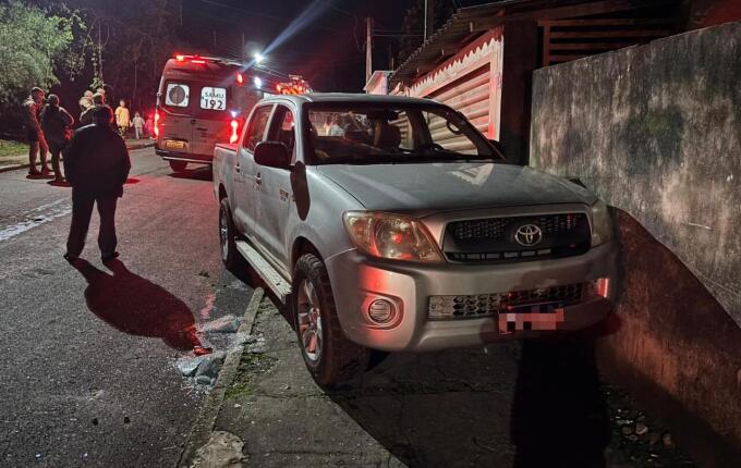Motorista é preso por embriaguez após acidente com camionete em São Miguel do Oeste