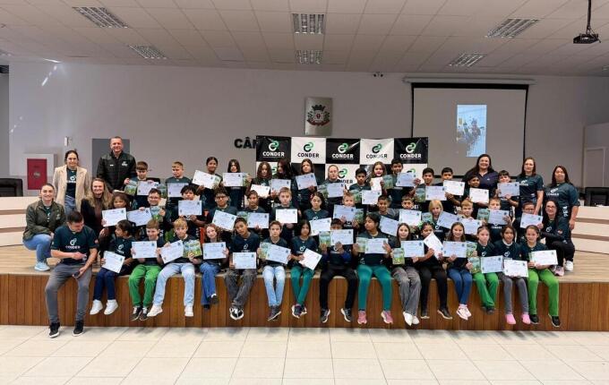 Primeira turma do PREA conclui formação ambiental promovida pelo Conder em São Miguel do Oeste
