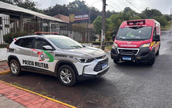 Mulher é agredida e homem acaba preso por violência doméstica em São Miguel do Oeste