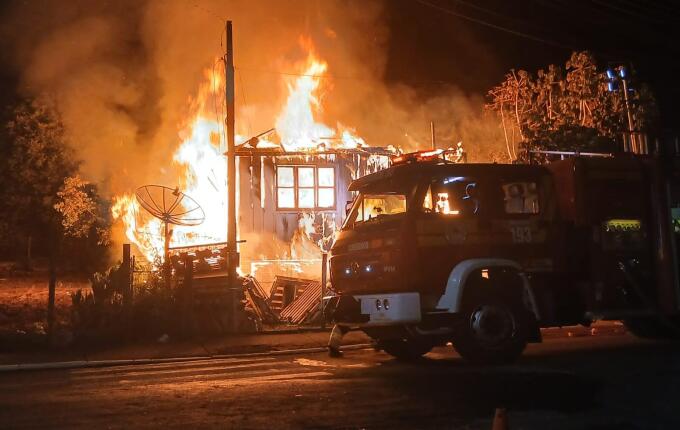 Incêndio em residência deixa morador em estado grave em Mondaí