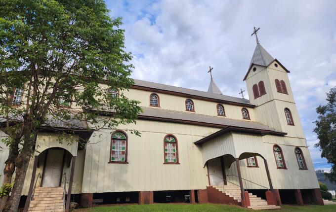 Comunidade faz campanha para reformar igreja histórica de Itapiranga