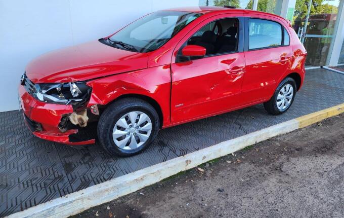 Motorista foge após acidente no centro de Itapiranga