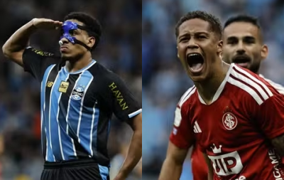 Grêmio e Inter empatam o clássico e permanecem juntos no Z-4 do Brasileirão