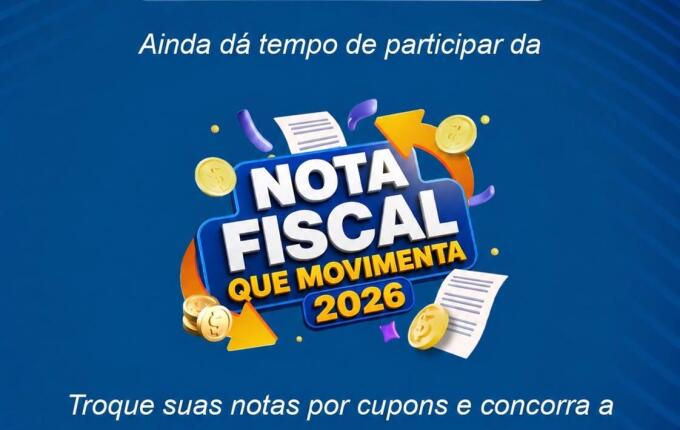 Guaraciaba encerra troca de notas por cupons às 15h desta quarta-feira