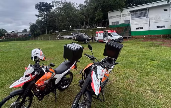 Adolescente é baleado no rosto após garoto de 13 anos acessar arma do pai em Chapecó
