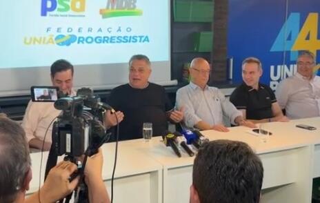 João Rodrigues confirma pré-candidatura com MDB de vice e Amin ao Senado