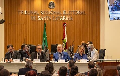 Sorteio define ordem de veiculação no horário eleitoral gratuito em SC para as Eleições 2026