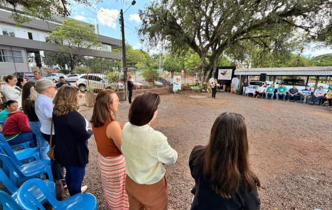 Horto de Plantas Bioativas São Miguel Arcanjo é inaugurado no centro de São Miguel do Oeste