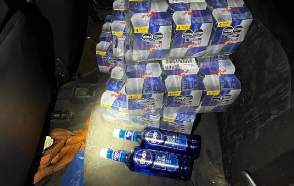 Polícia Militar apreende bebidas e energéticos estrangeiros em Guaraciaba