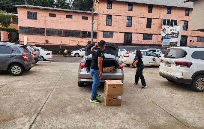 Primeiras urnas chegam ao Cartório Eleitoral de Itapiranga