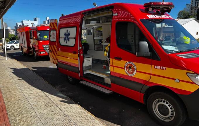 Trabalhador cai de aproximadamente oito metros e é salvo pelo EPI, em SMO