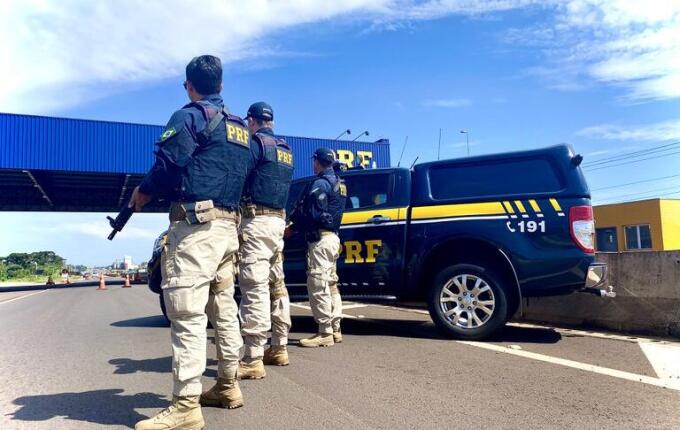 PRF registra apreensão de centenas de quilos de drogas na BR-163