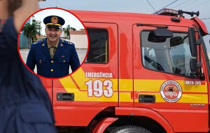 Bombeiro de São Miguel do Oeste ajuda a salvar vítima de afogamento em Bombinhas