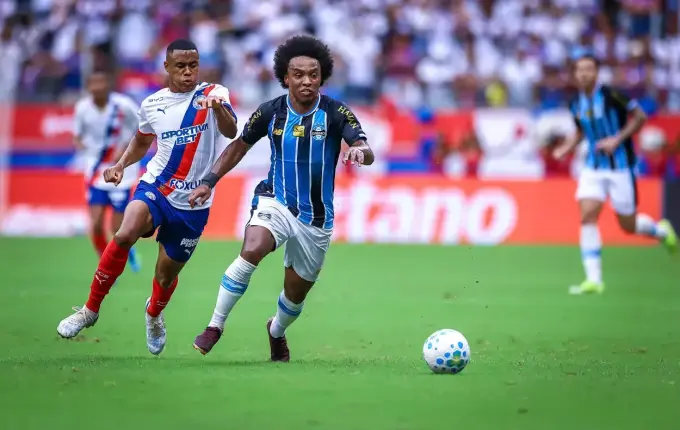 Grêmio empata com o Bahia fora de casa pelo Brasileirão Série A