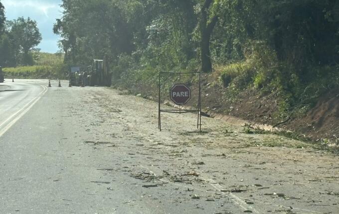 DNIT inicia recuperação da BR-282 entre Maravilha e SMO; obras devem durar cerca de três meses