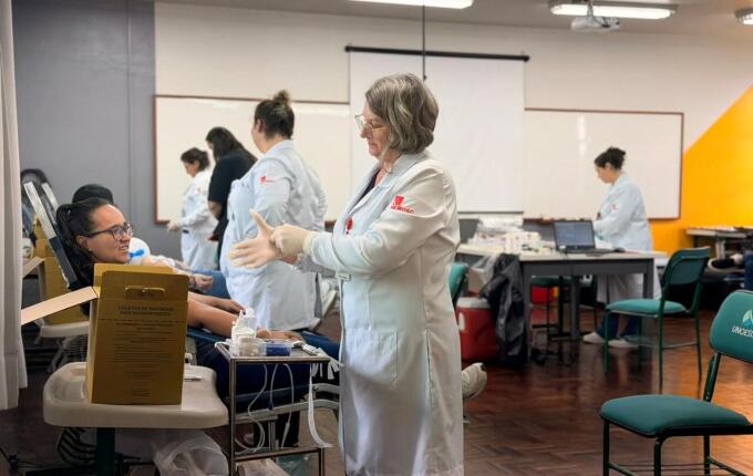 Hemosc realiza coleta de sangue em SMO com 80 vagas preenchidas