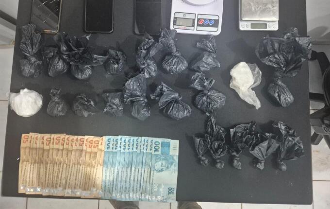 Dupla é presa por tráfico de drogas em São Miguel do Oeste