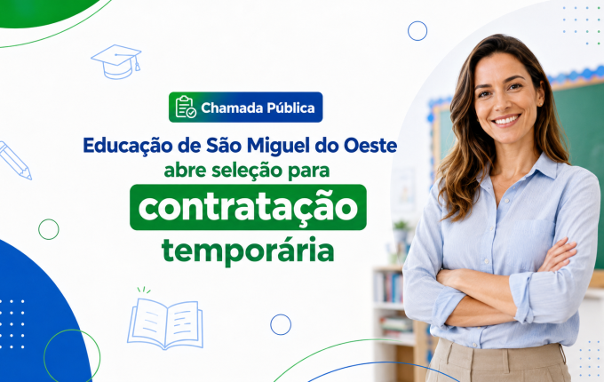 São Miguel realiza 7ª chamada pública para contratação na Educação
