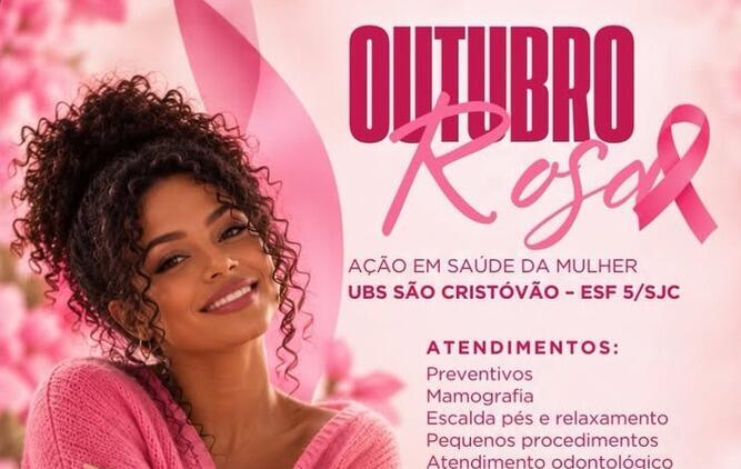 Outubro Rosa amplia atendimentos e exames preventivos em São José do Cedro