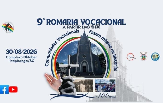 Romaria Vocacional terá seis mil pessoas em Itapiranga; Padre valoriza apoio de voluntários na organização