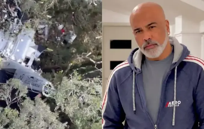 Corpos de Rick e de outras quatro vítimas de queda de helicóptero serão levados a Florianópolis