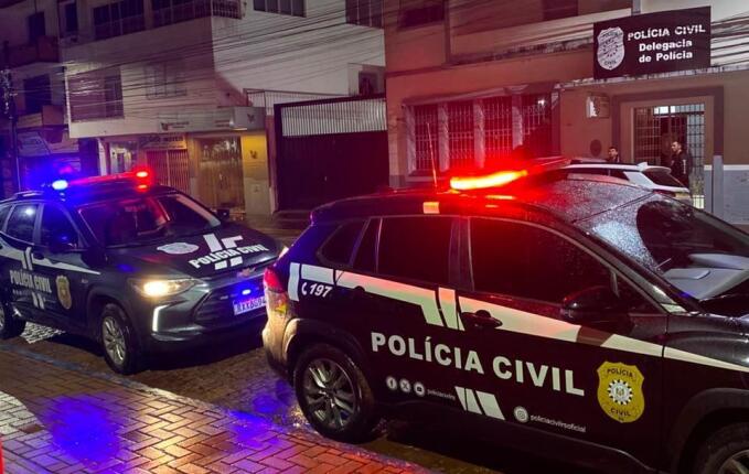 Polícia mira organização criminosa no Oeste de SC e cumpre 16 mandados de prisão