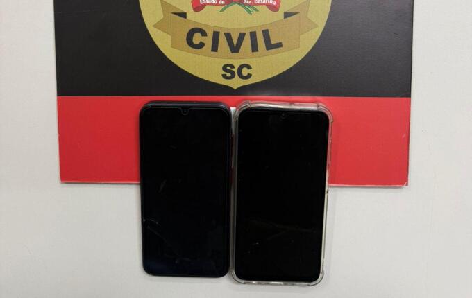 Polícia recupera celulares furtados de fóruns e prende suspeitos em SMO