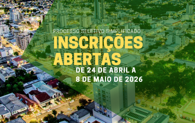 São Miguel do Oeste abre inscrições para Processo Seletivo Simplificado 003/2026