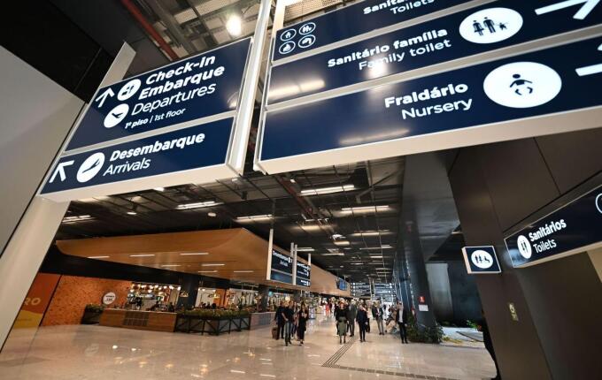 Aeroportos de SC registram movimento recorde no primeiro bimestre de 2026