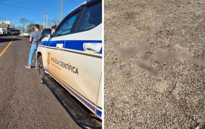 Briga generalizada termina com mulher morta e homem ferido em Xaxim